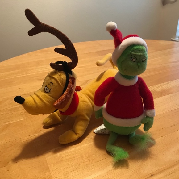 hallmark grinch stuffed animal